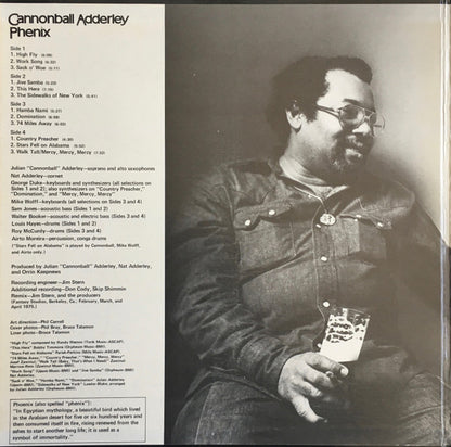 Cannonball Adderley : Phenix (2xLP, Album, Gat)
