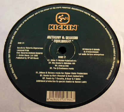 Anthony & Georgio : Equilibrium (2x12")
