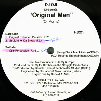 DJ Oji : Original Man (12")