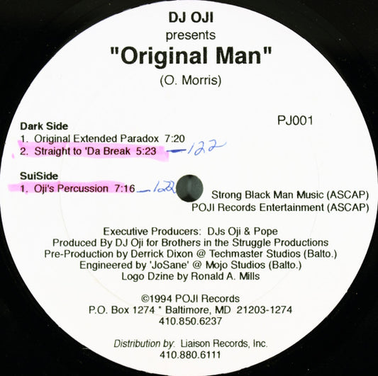 DJ Oji : Original Man (12")