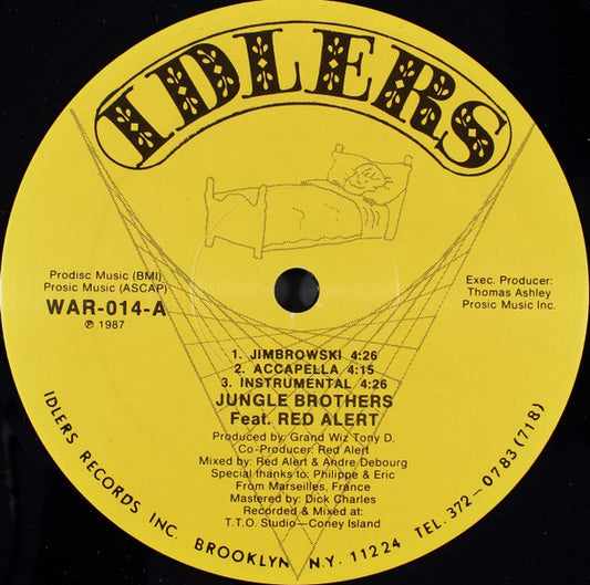 Jungle Brothers : Jimbrowski (12")