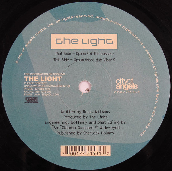 The Light : Opium (12")
