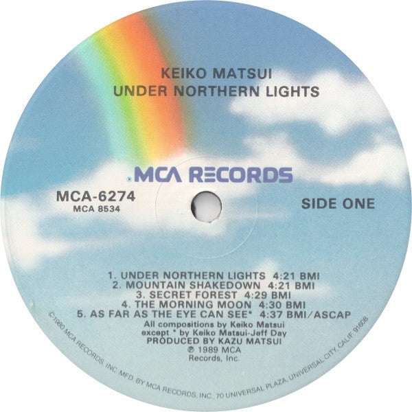 Keiko Matsui : Under Northern Lights (LP, Album, Glo)