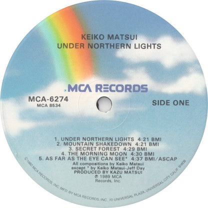Keiko Matsui : Under Northern Lights (LP, Album, Glo)