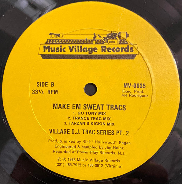 Rick "Hollywood" Pagan : Village D.J. Trac Series Pt. 2 (12")