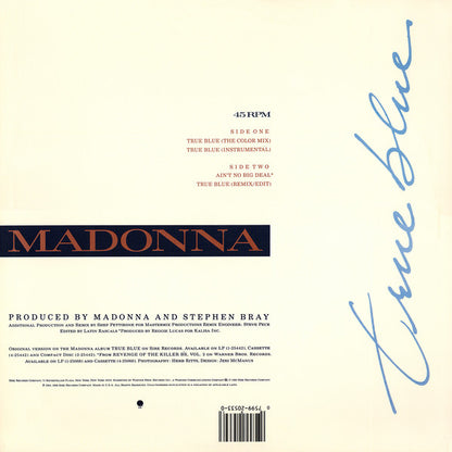 Madonna : True Blue (12", Maxi, SRC)