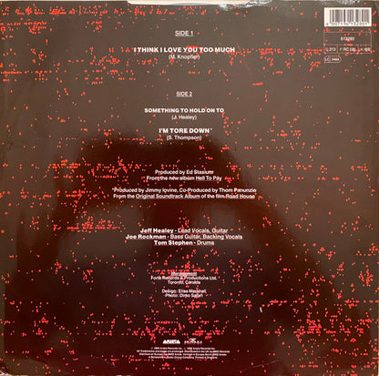 The Jeff Healey Band : I Think I Love You Too Much (12", Single)
