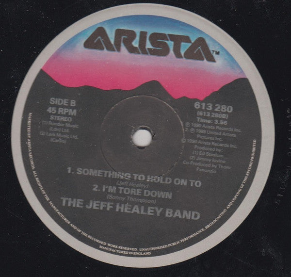 The Jeff Healey Band : I Think I Love You Too Much (12", Single)