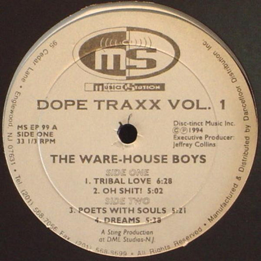 The Warehouse Boyz : Dope Traxx Vol. 1 (12", EP)
