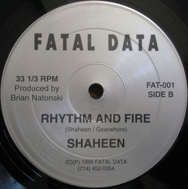 Shaheen : Elevate You Mind (12")