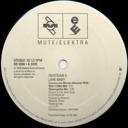 Fortran 5 : Love Baby (12", Promo)