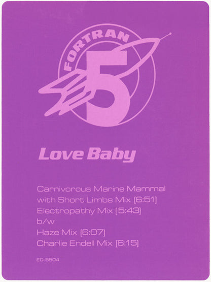 Fortran 5 : Love Baby (12", Promo)