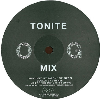 Aaron "Fit" Siegel* : Tonite (12")