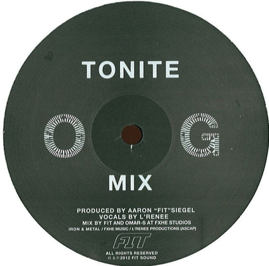 Aaron "Fit" Siegel* : Tonite (12")