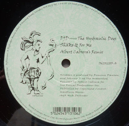 DJD presents The Hydraulic Dogs : Shake It For Me (Remix) (12")