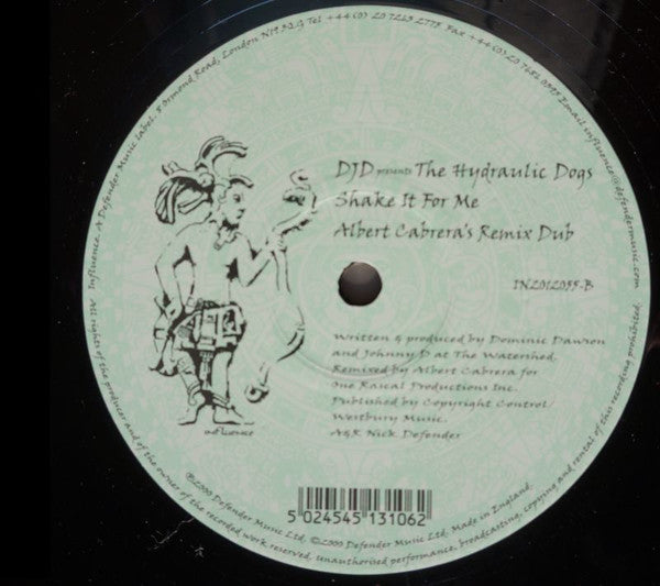 DJD presents The Hydraulic Dogs : Shake It For Me (Remix) (12")