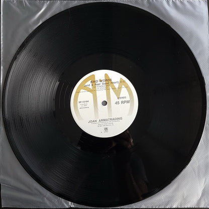 Joan Armatrading : Kind Words (And A Real Good Heart) (12", Single)