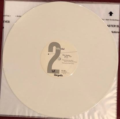 Billy Idol : White Wedding (12", Single, Ltd, Whi)