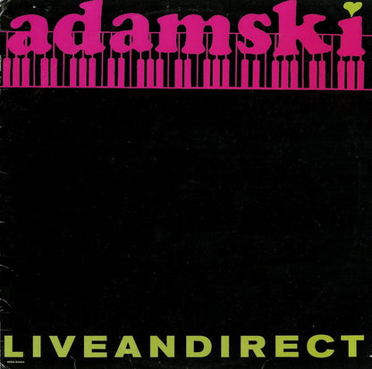 Adamski : Liveandirect (LP, Album)