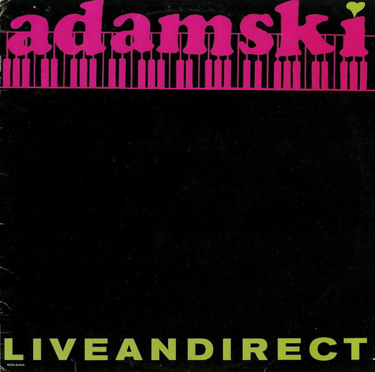 Adamski : Liveandirect (LP, Album)