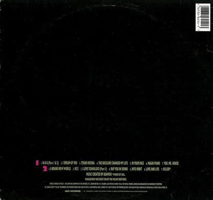 Adamski : Liveandirect (LP, Album)