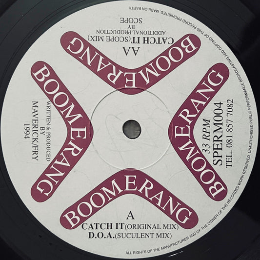 Boomerang : Catch It (12")