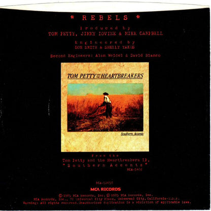Tom Petty And The Heartbreakers : Rebels (7", Single)