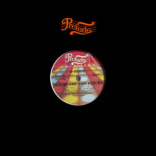 "D" Train* : You're The One For Me (12")