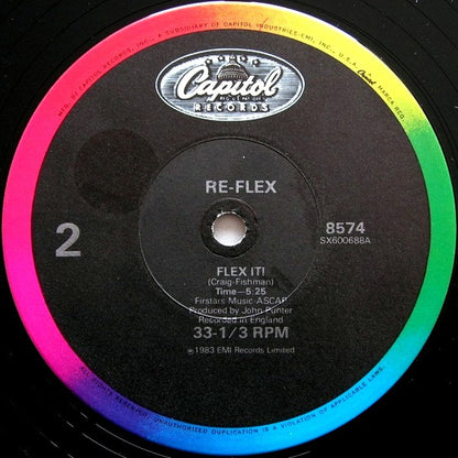 Re-Flex (2) : The Politics Of Dancing (12", Single)
