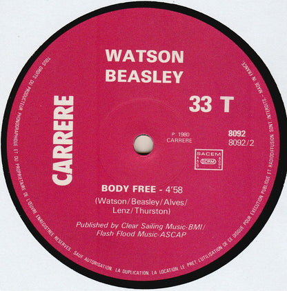 Watson Beasley : Breakaway (12", Single)