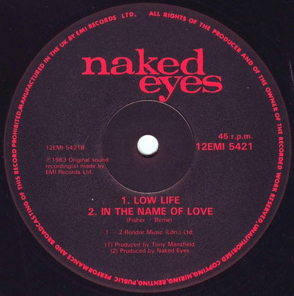 Naked Eyes : Promises, Promises (12")