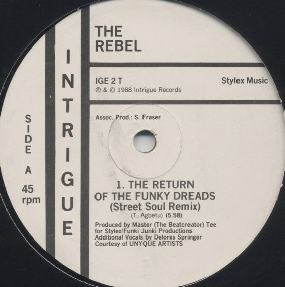 The Rebel (3) : The Return Of The Funky Dreads (12")