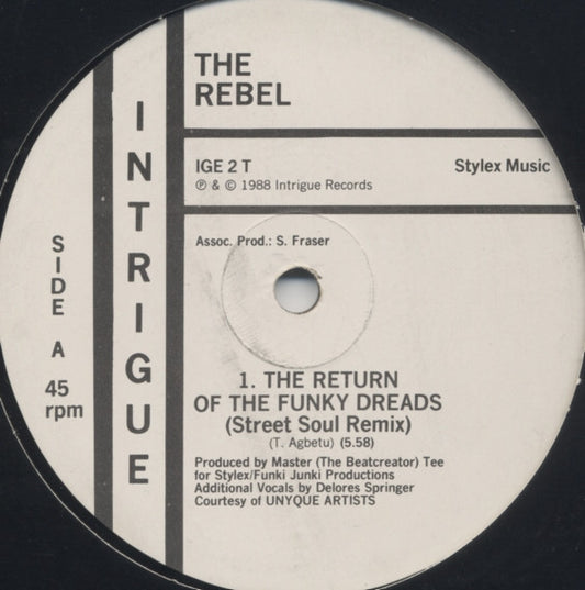 The Rebel (3) : The Return Of The Funky Dreads (12")