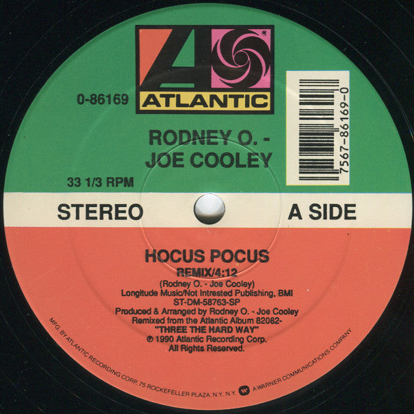 Rodney O & Joe Cooley : Hocus Pocus (12")