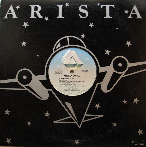 Angela Bofill : Too Tough (12", Mon)