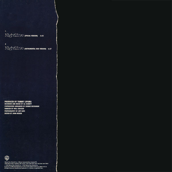 Randy Crawford : Nightline (12", Maxi)