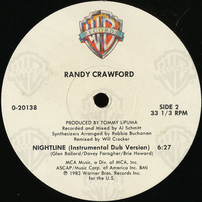 Randy Crawford : Nightline (12", Maxi)