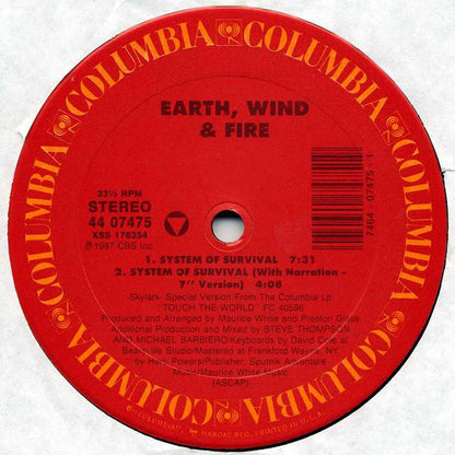 Earth, Wind & Fire : System Of Survival (12" Mixes) (12")