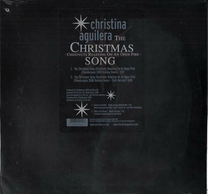 Christina Aguilera : The Christmas Song (Chestnuts Roasting On An Open Fire) (12", Red)