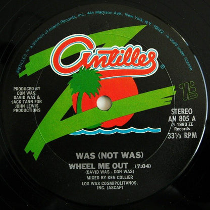 Was (Not Was) : Wheel Me Out (12")