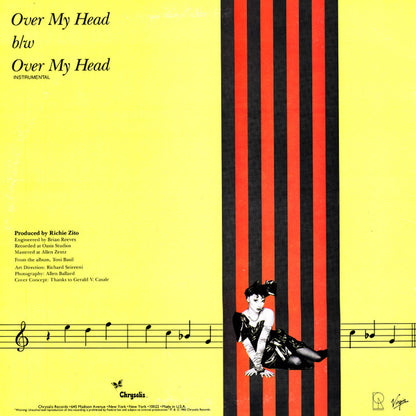Toni Basil : Over My Head (12", Pit)