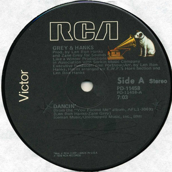 Grey & Hanks* : Dancin' (12", Single)