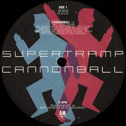 Supertramp : Cannonball (12", Single)