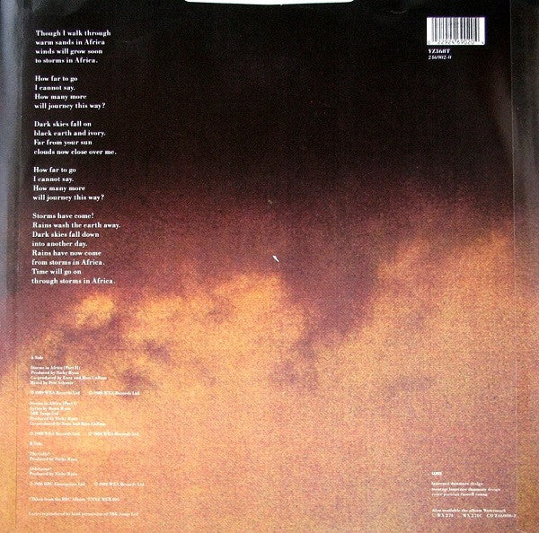 Enya : Storms In Africa (12", Single)