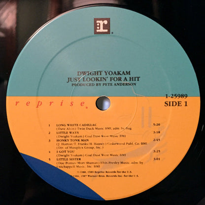 Dwight Yoakam : Just Lookin' For A Hit (LP, Comp)