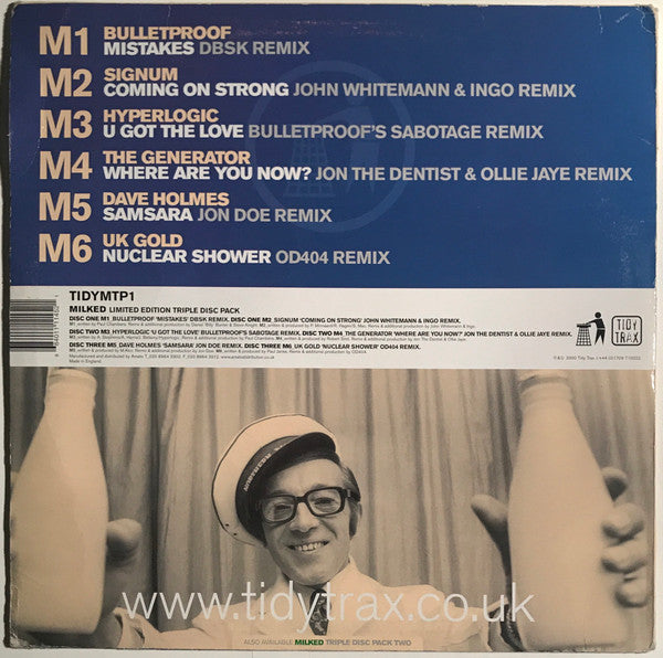 Various : Milked (Triple Disc Pack One) (3x12", Comp)
