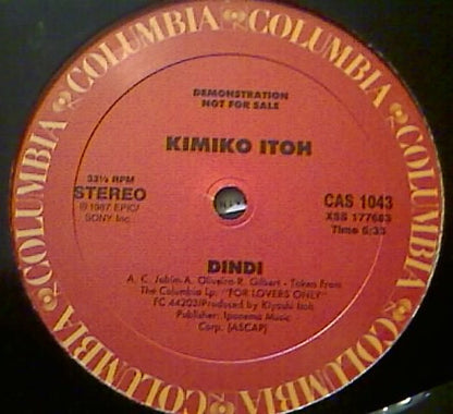 Kimiko Itoh : Dindi / The Look Of Love (12", Promo)
