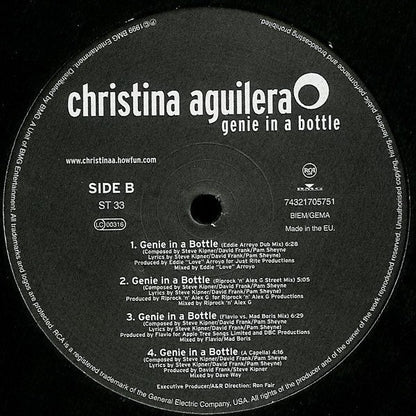 Christina Aguilera : Genie In A Bottle (The Remixes) (12")