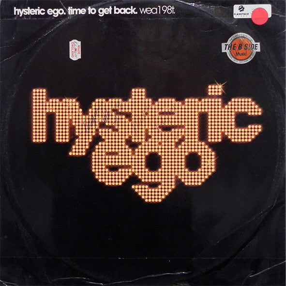 Hysteric Ego : Time To Get Back (12")