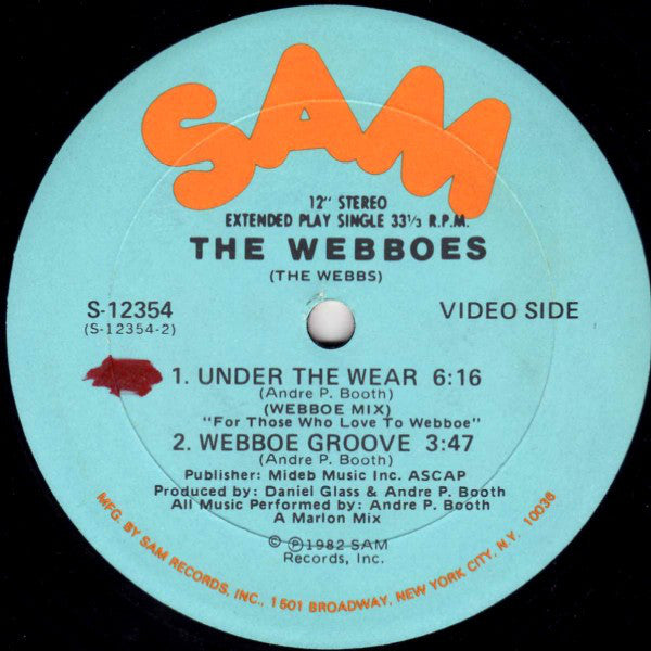 The Webboes : Under The Wear (12", Single)
